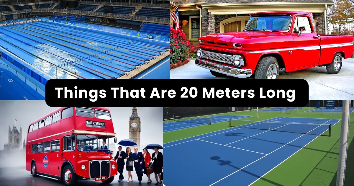 11 Common Things That Are 20 Meters Long or Big