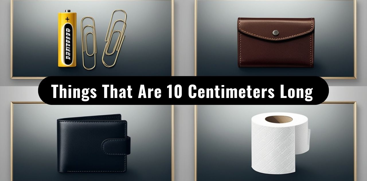 12 Everyday Items That Are 10 Centimeters Long