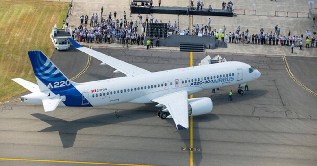 13 Things That Are 30 Meters Long Airbus A220-300 Airplane