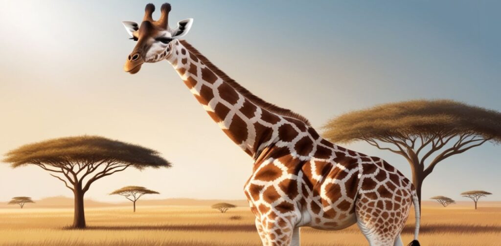 5 Meters Long or Big A Giraffe