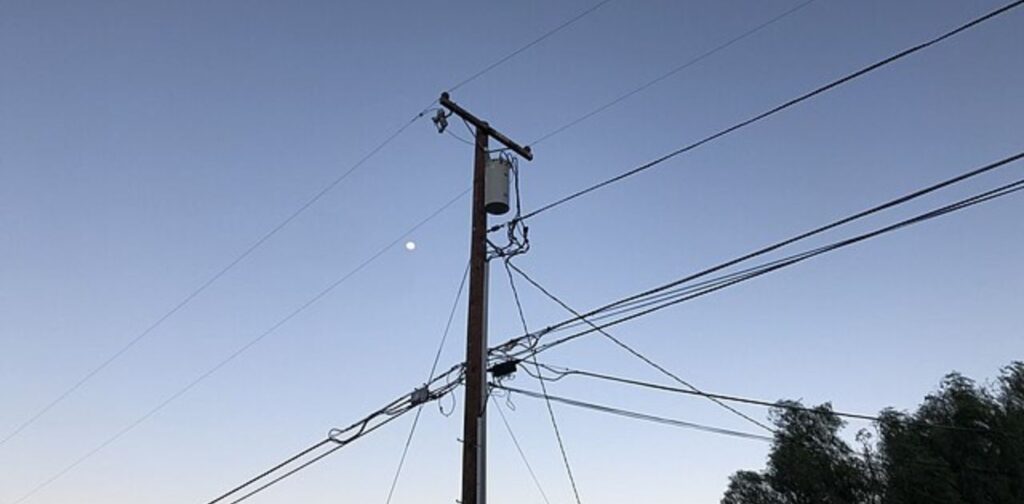 5 Meters Long or Big Half of a Telephone Pole