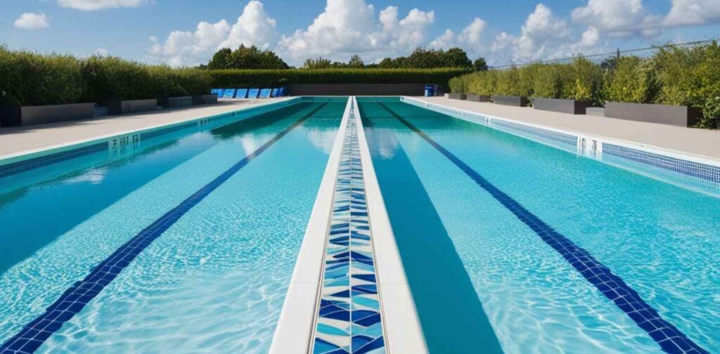 5 Meters Long or Big Two Swimming Pool Lanes