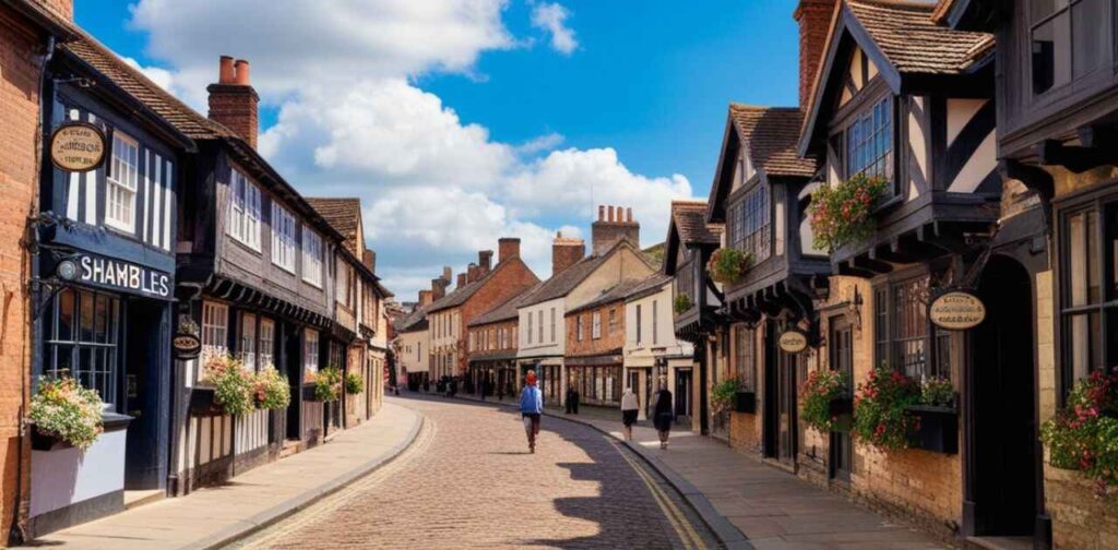 Shambles historic street length compared with 300-foot measurement